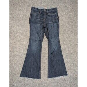 Ariat Flare Jeans Womens 31x31.5 High Rise Denim Western Blue